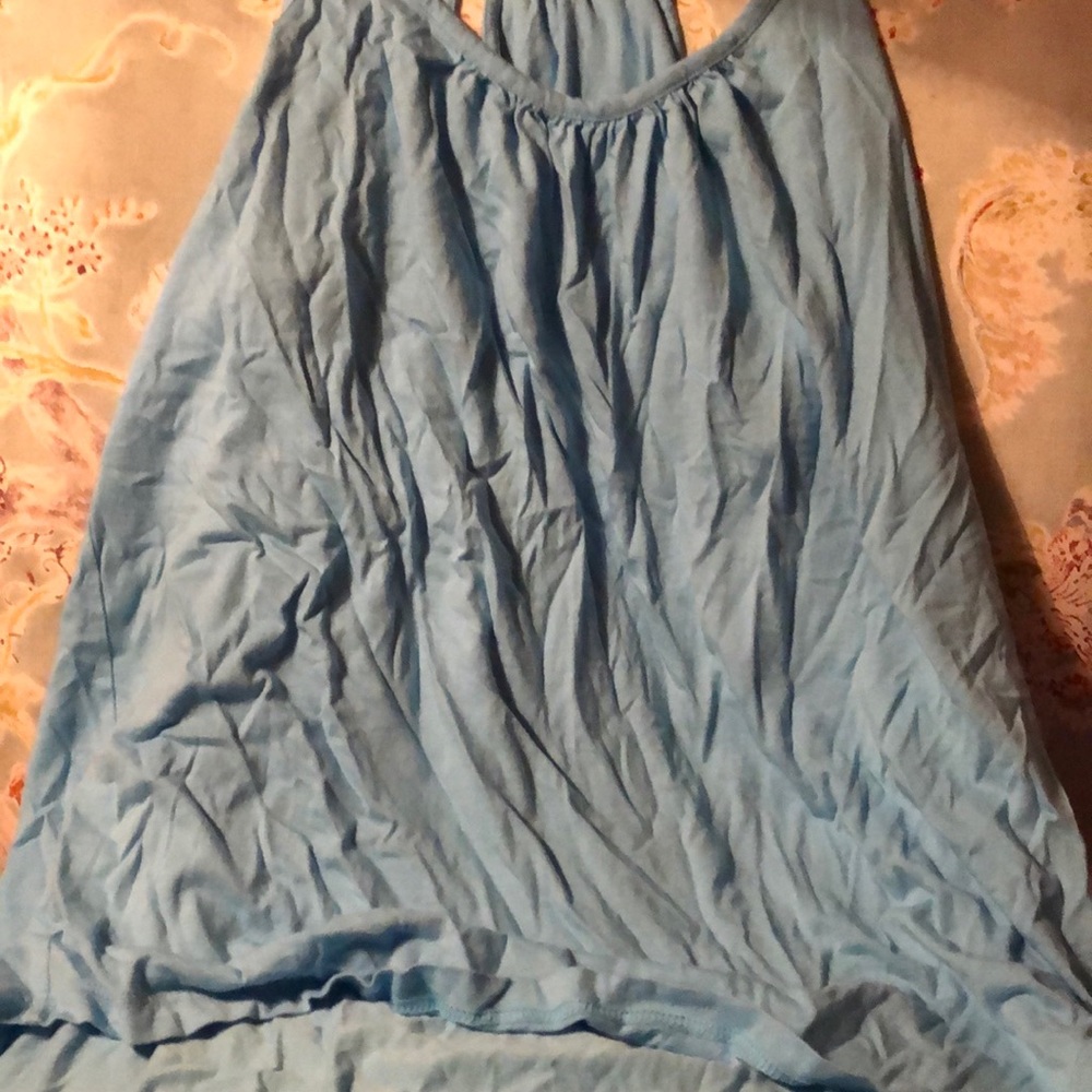 Powder blue Lilly tank.